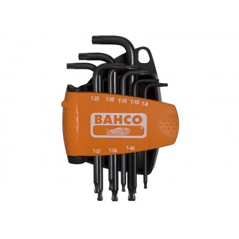 Набор шестигранников BAHCO BE-9675 TORX (T9-T40) из 8 штук